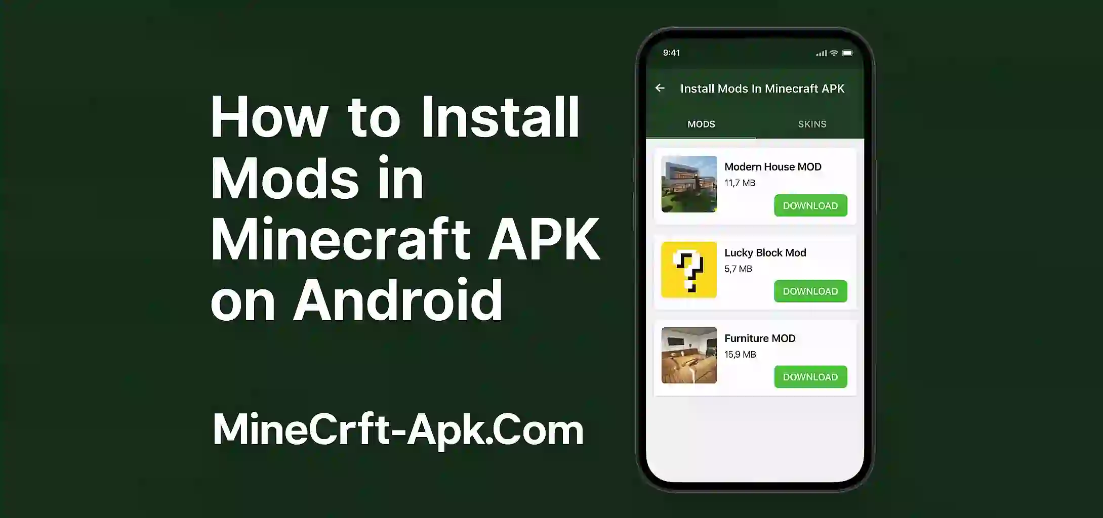 How to Install Mods in Minecraft APK on Android