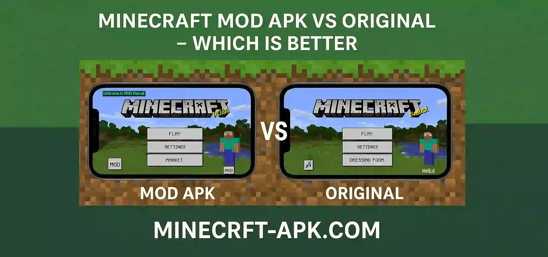 Minecraft Mod APK vs Original – Which is Better