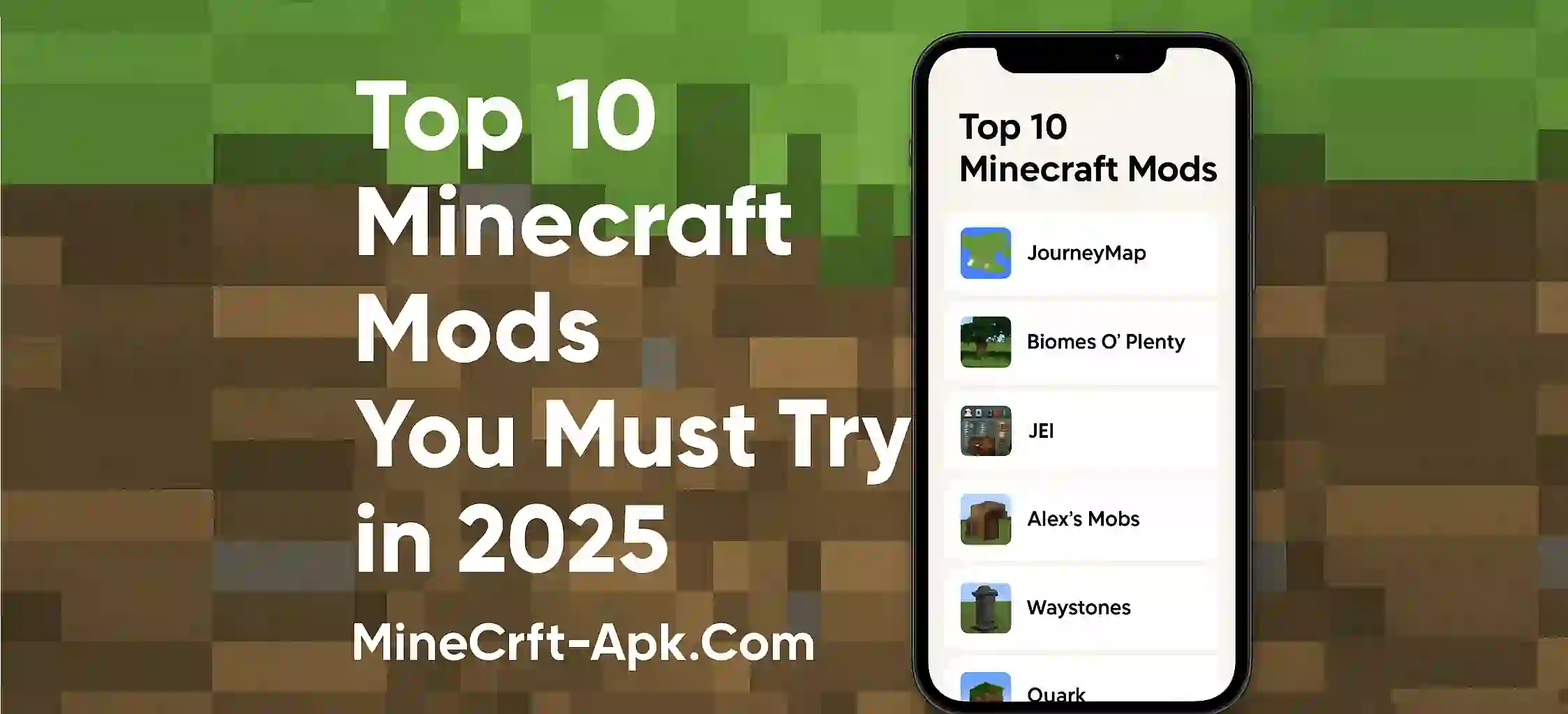 Top 10 Minecraft Mods You Must Try in 2025
